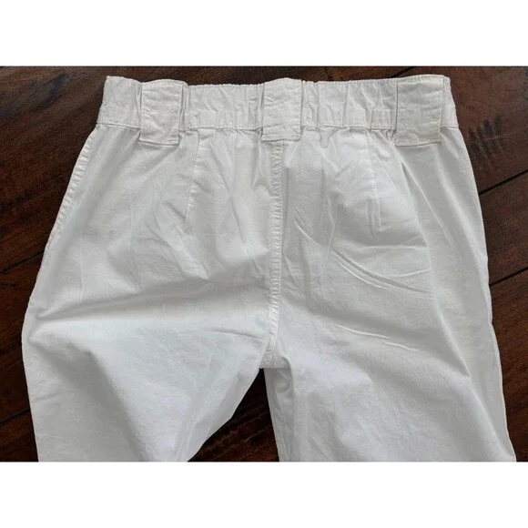 Generation Love Women’s White Double Button Parachute Pants Size 5/28‎ NEW